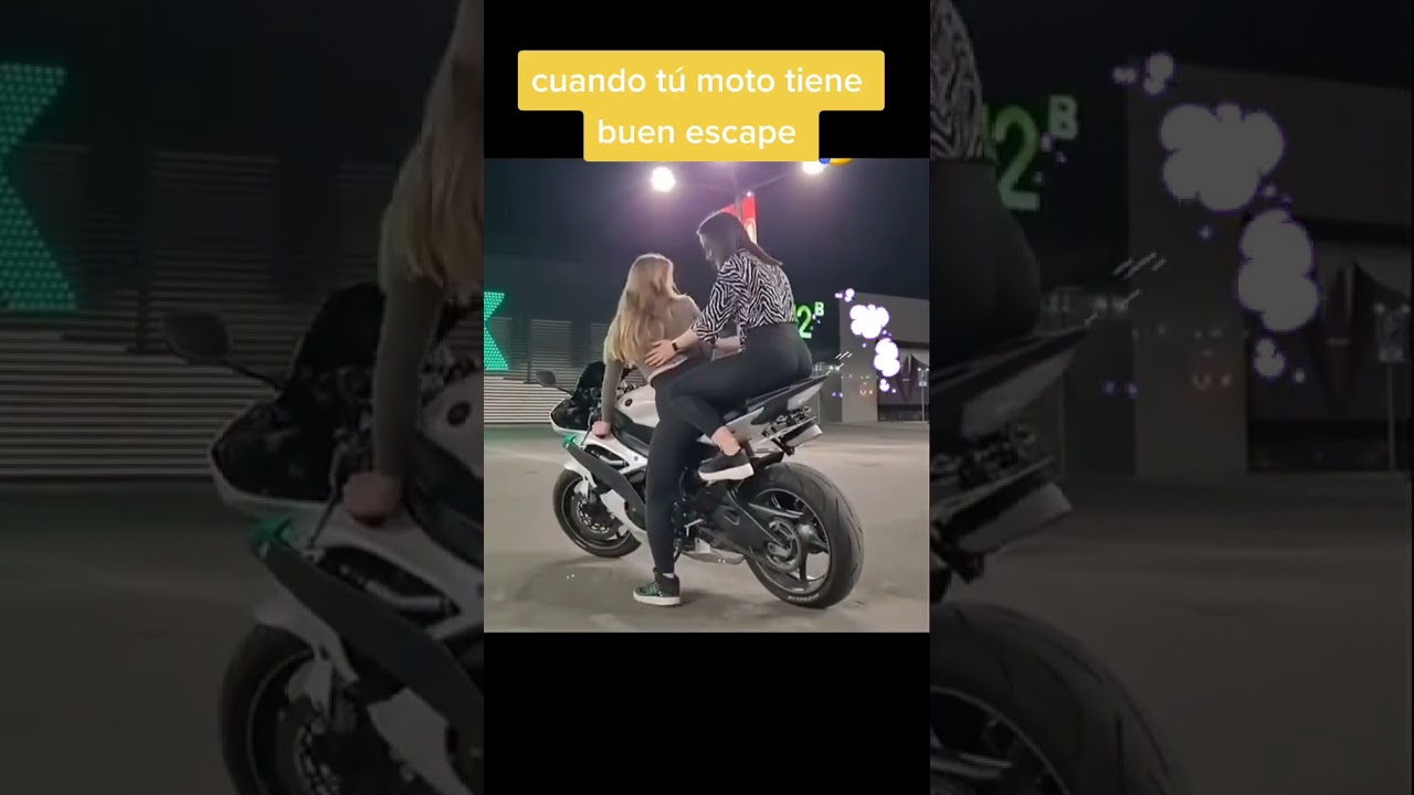 MULHER PEIDA NA MOTO 👩🏻💨 - #shorts #xracing #motovlog #moto