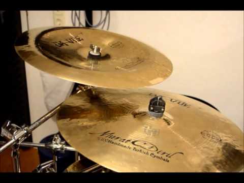 Murat Diril 18 Inch Rock Crash & 18 Inch Rock China