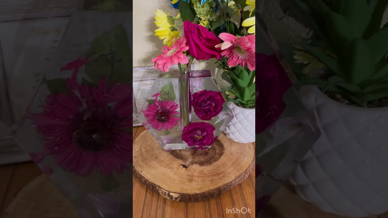 #music #song #resin #flowers #plants #epoxy # AdelfDesigns