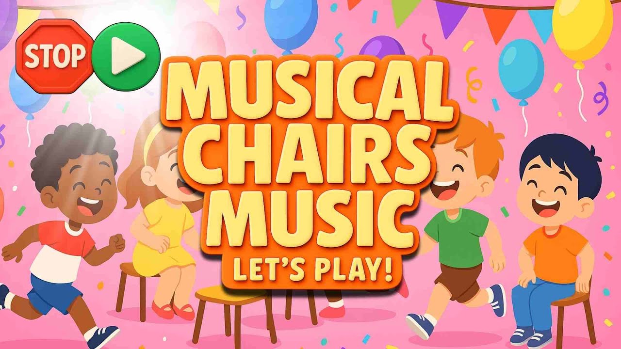Musical Chairs Music that stops 🪑 musical chairs song
