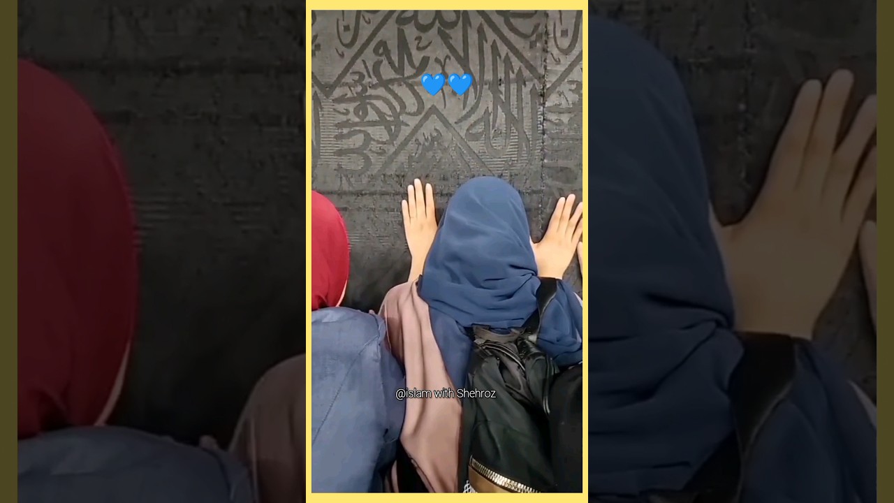 Muslim Girl Kissing❣️❣️ Galaf_e_Kaba || #viral #shorts