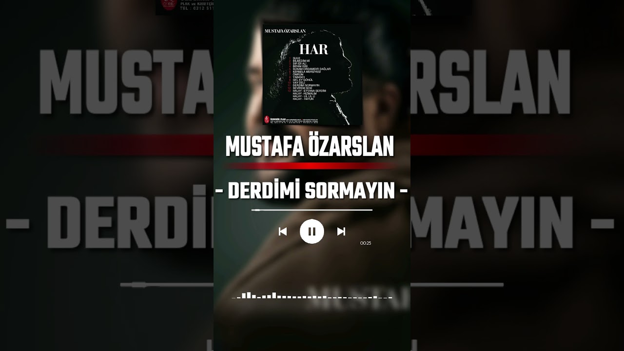 Mustafa Özarslan - Derdimi Sormayın #shorts
