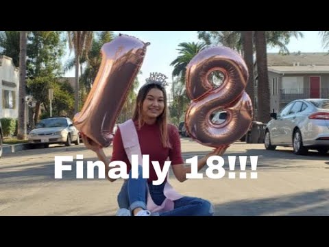My 18th Birthday Vlog!!!!