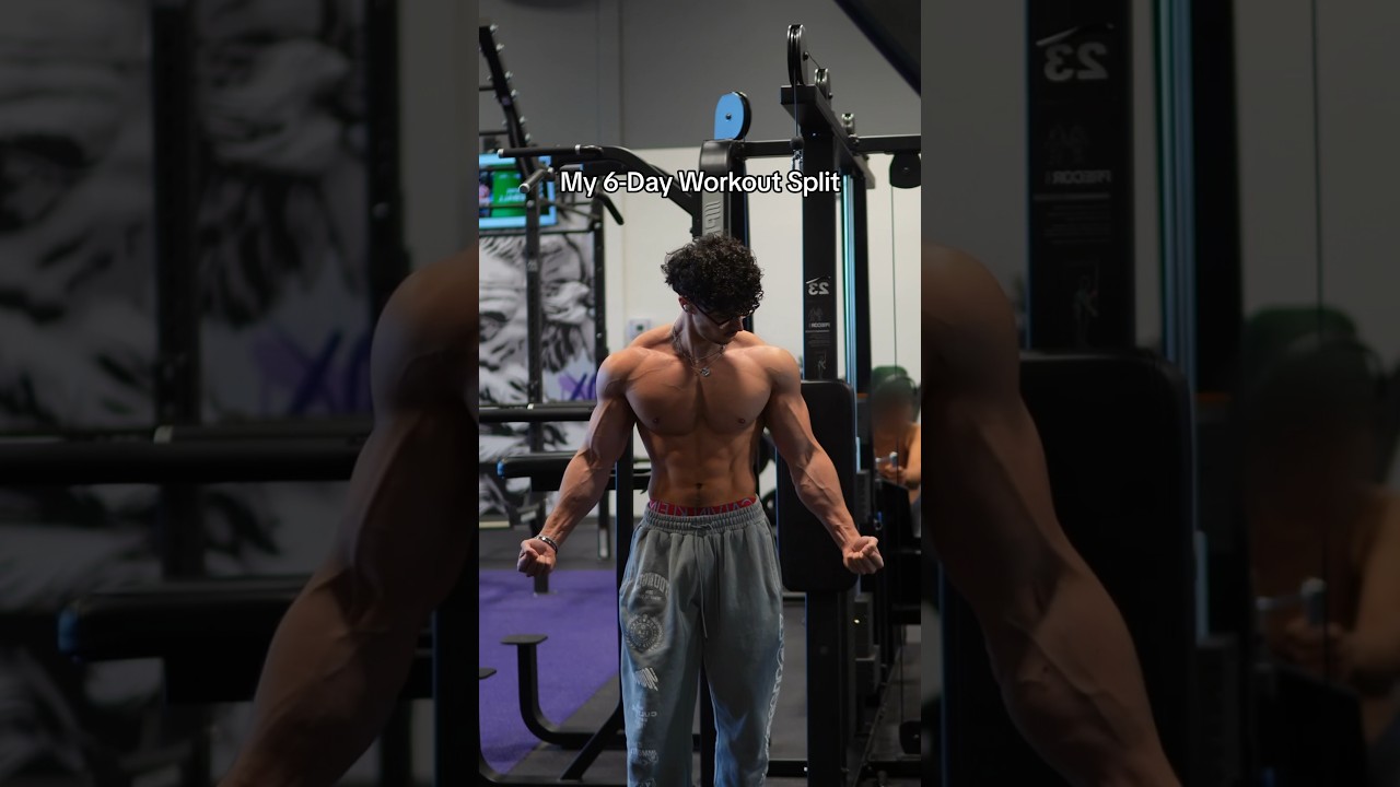 My 6-Day Workout Split 🦾