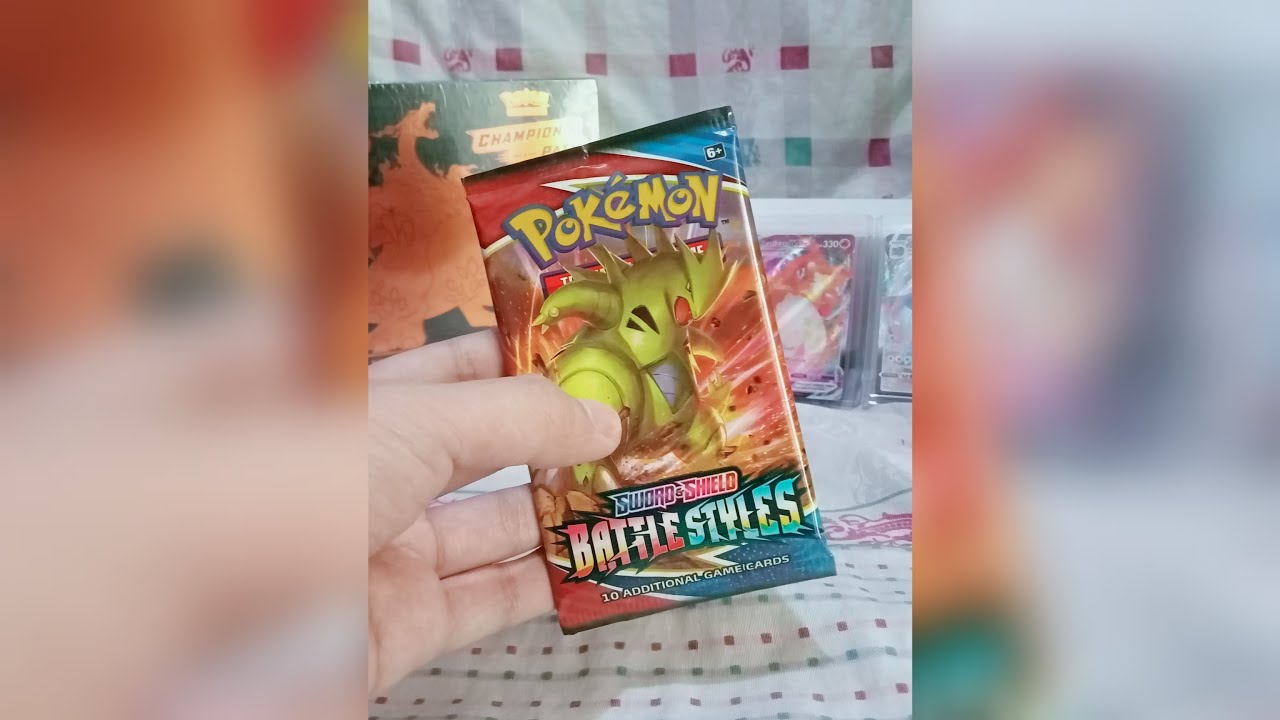 My First Battle Styles Booster Pack! - Pokemon Battle Styles Opening #shorts