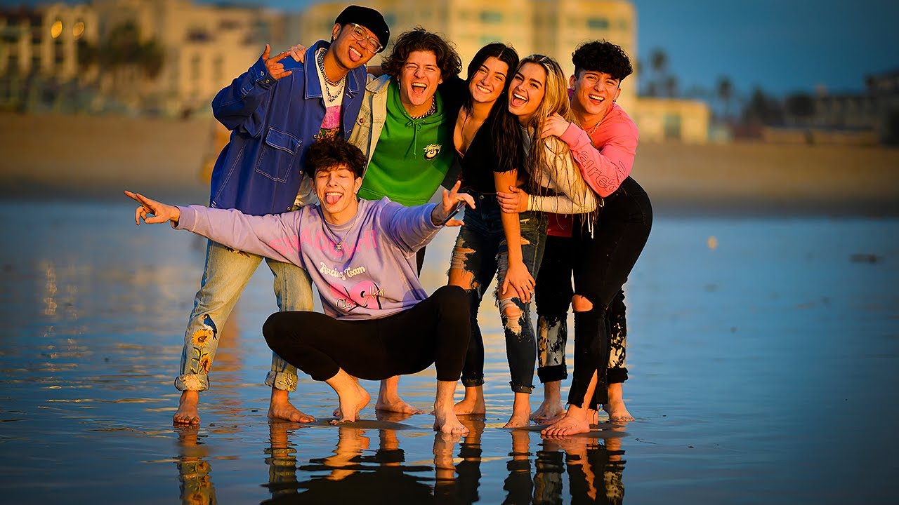My Friends and I Crashed the Santa Monica Pier with Jordan Matter | Charli D’Amelio