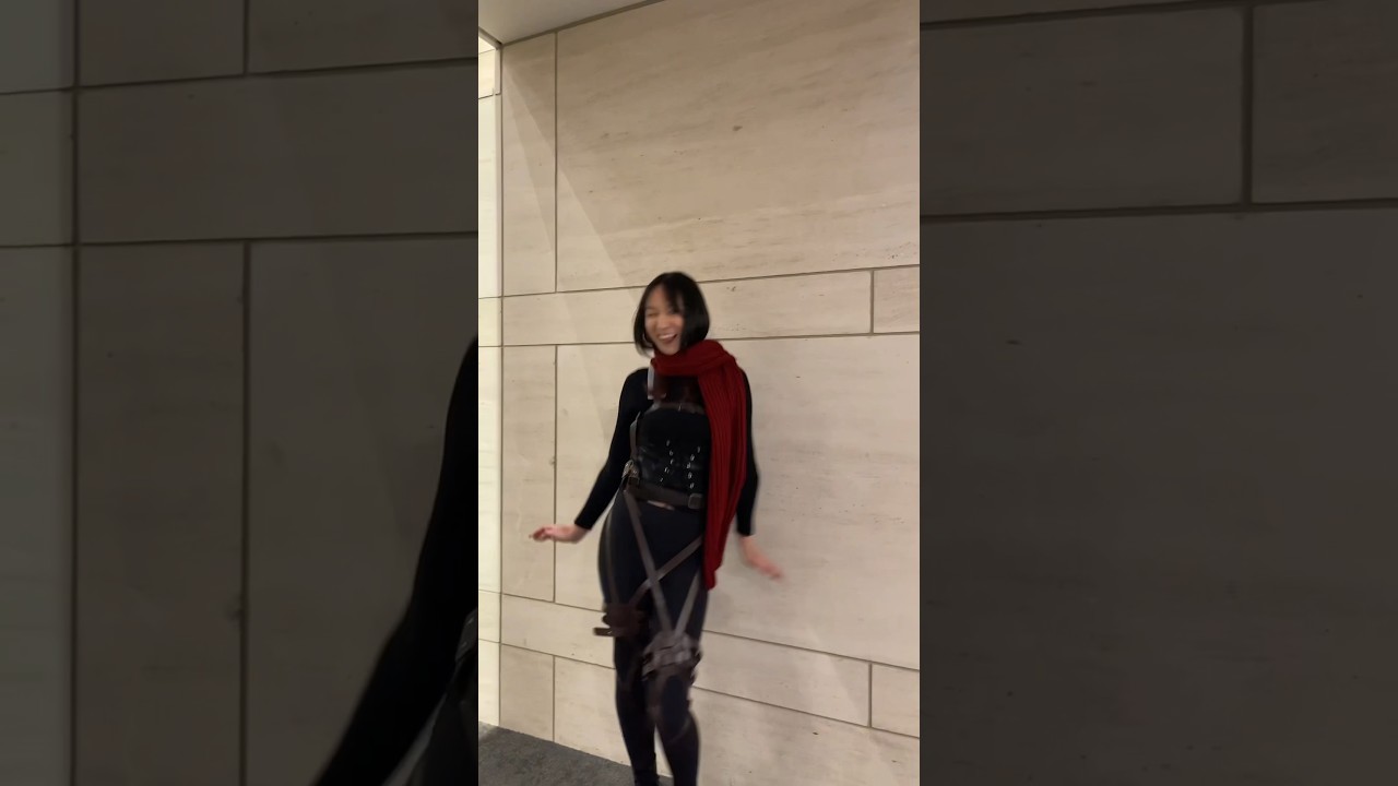 my mikasa cosplay❤️🖤 #shorts