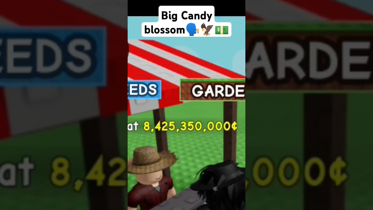 my most expensive sold ever candy blossom in roblox Grow a garden🍇🔥
