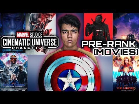 My *PRE-RANKING* For The Marvel Phase 5 Movies!