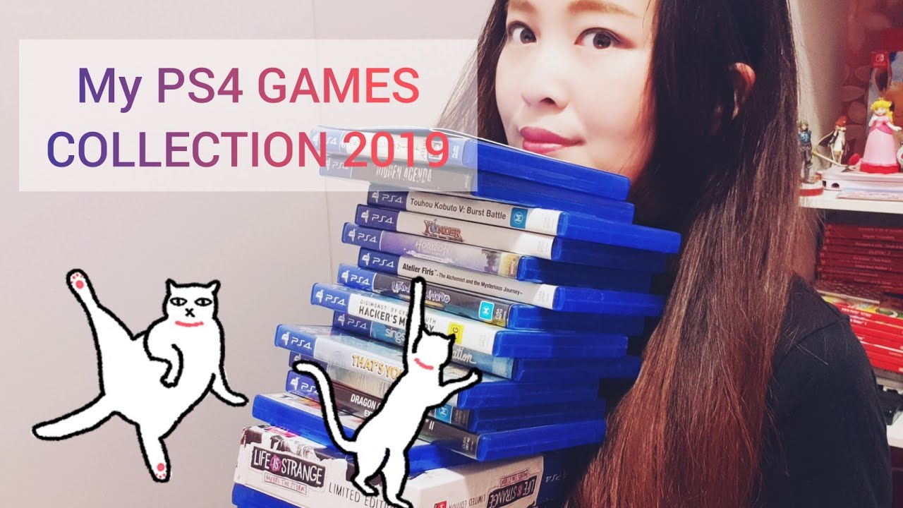 My PS4 Video Games Collection 2019