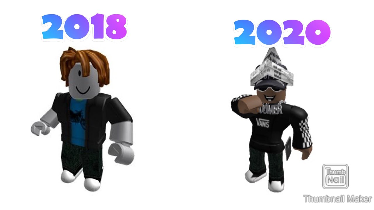 My Roblox Avatar Evolution 2018 - 2020