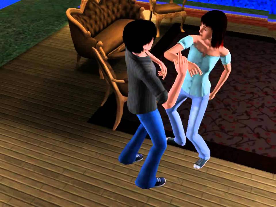 My sims dance