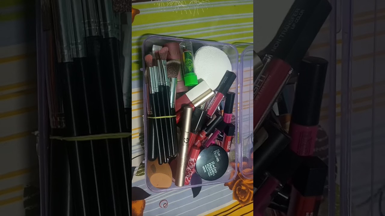 my small makeup collection 2021 under 500/-#short #makeup #youtube ❤️