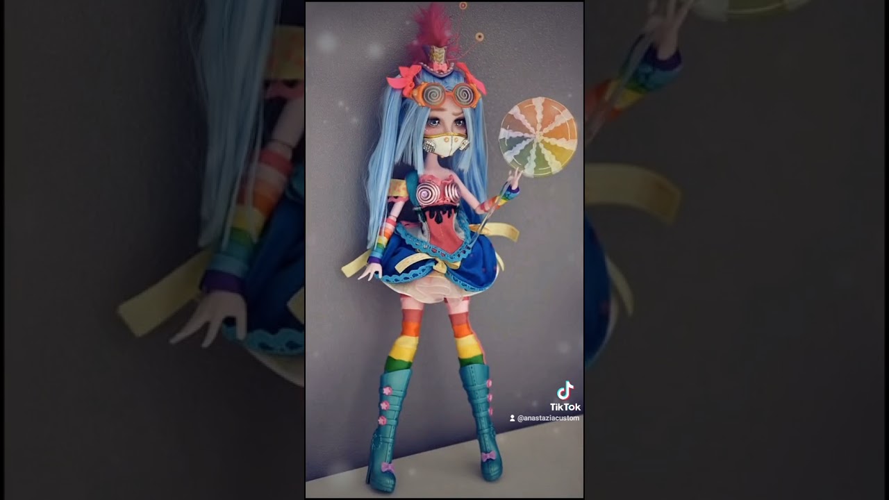 My steampunk candy doll ☺️.