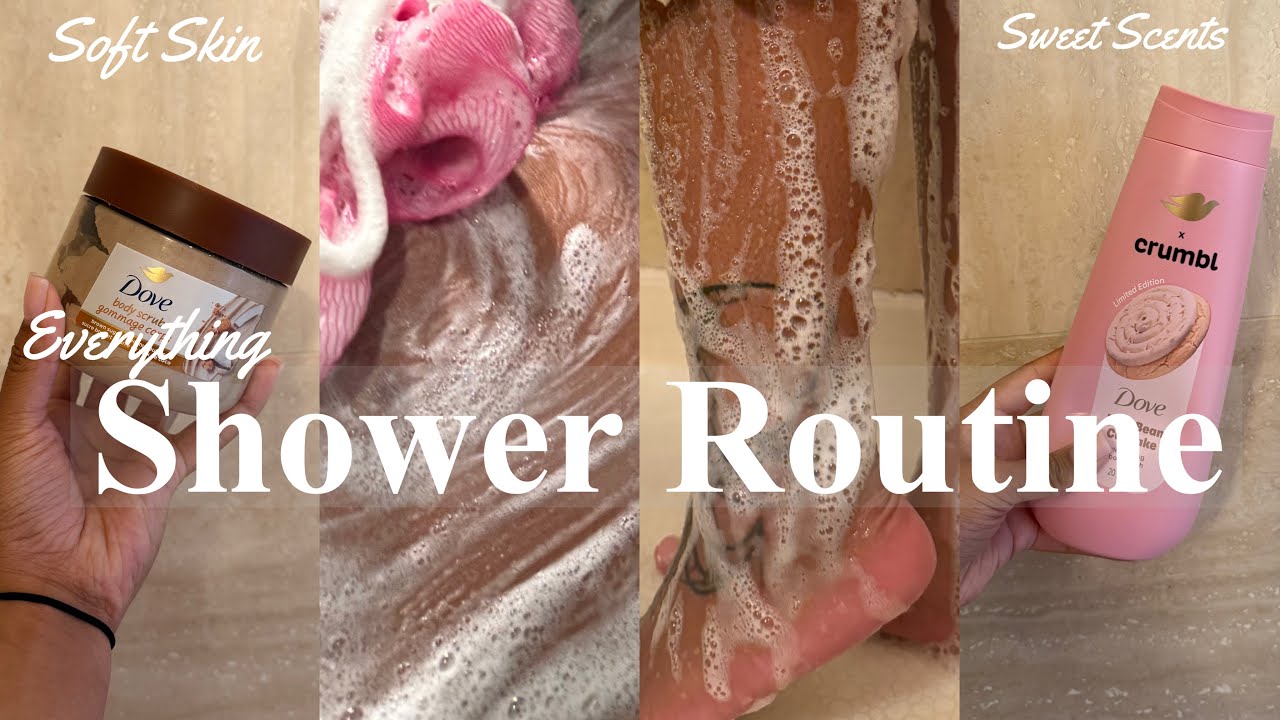 MY SWEET SCENTED EVERYTHING SHOWER ROUTINE |FEMININE HYGIENE, SELF CARE, SKINCARE, NATURAL HAIR CARE