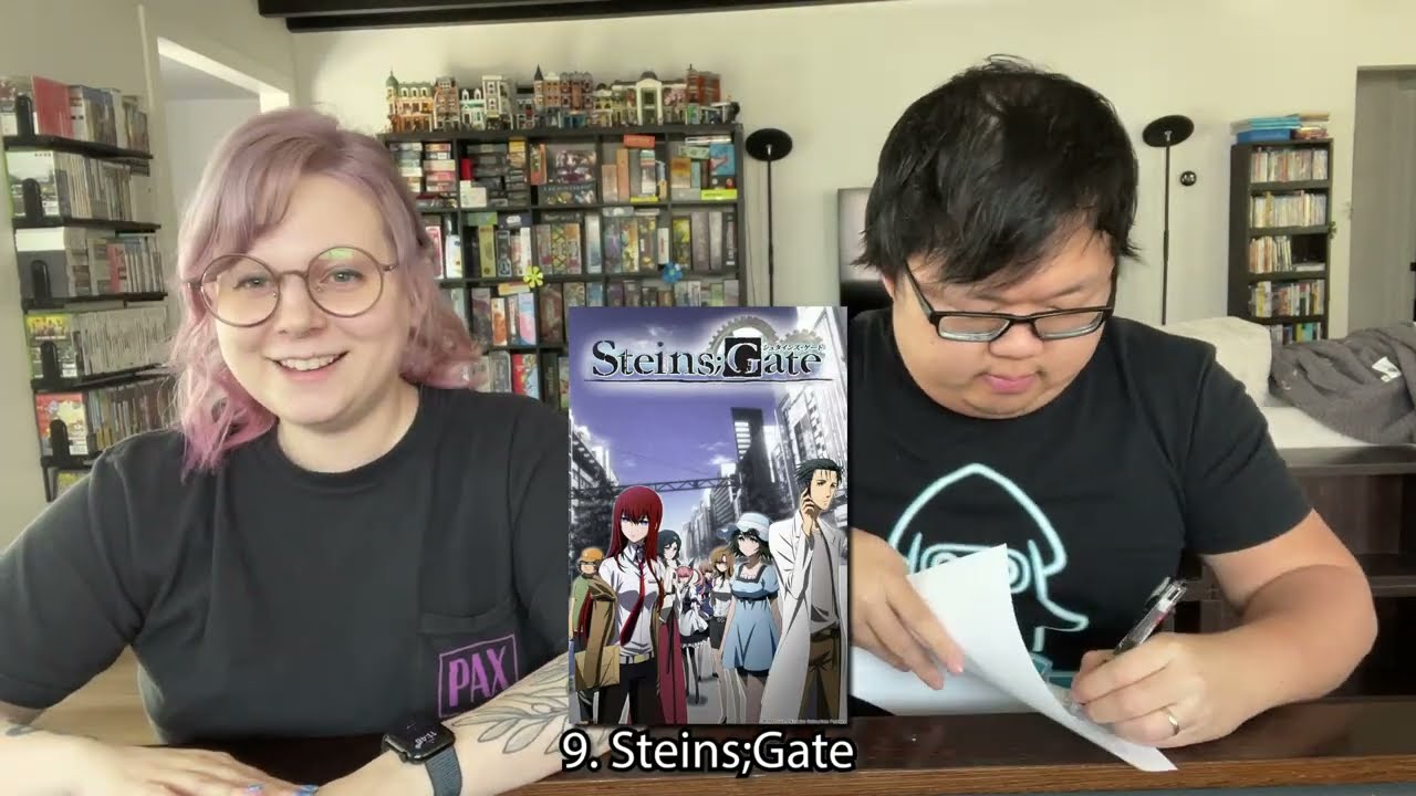 My Wife's Top 10 Anime