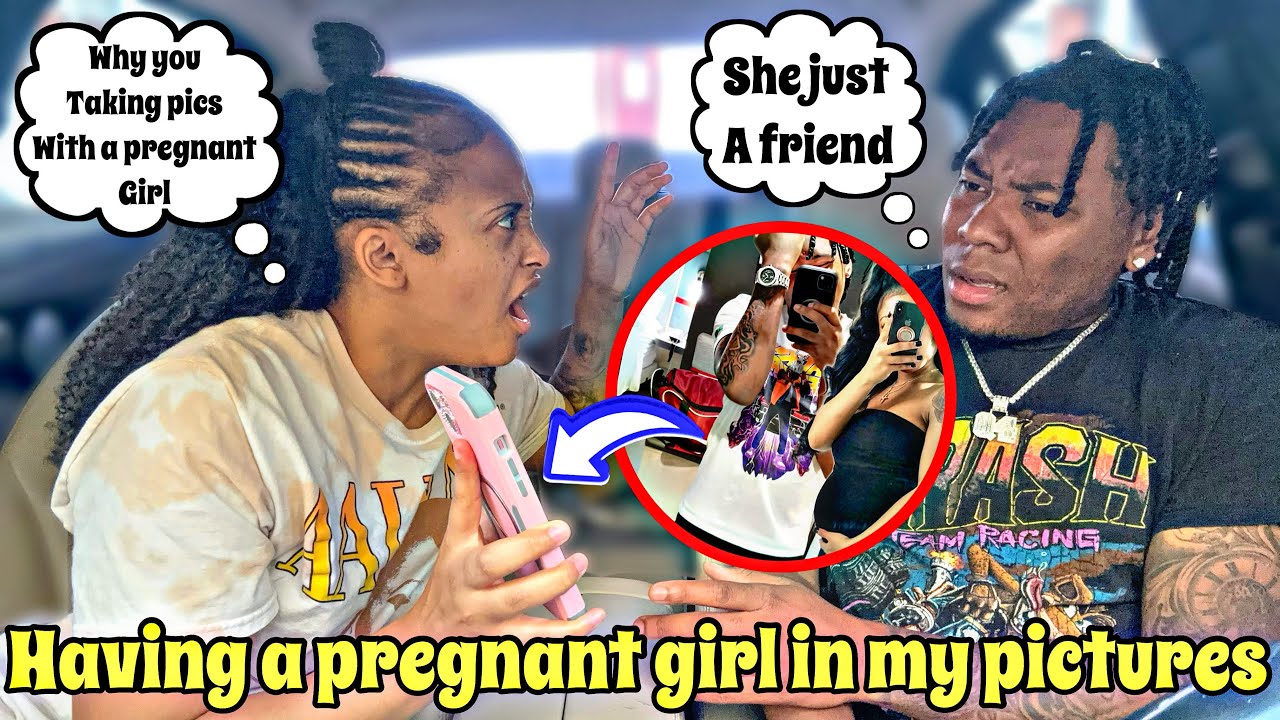 Mya Found This Pregnant Woman In My Phone! *This Was Bad*