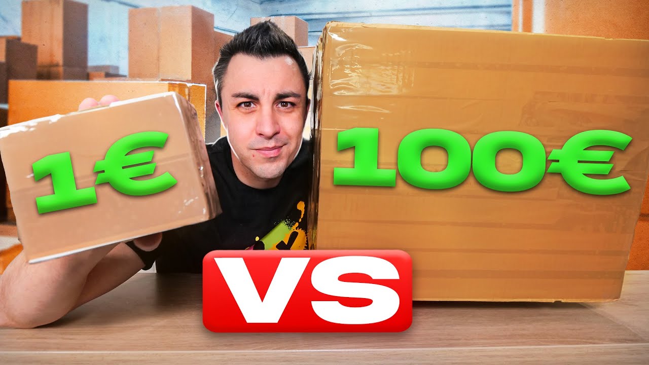 MYSTERY PARCEL 1 EURO VS 100 EUROS! (I double the € for each parcel)