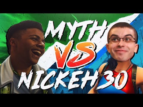 Myth vs Nick Eh 30, Liquid POACH - Pro Playgrounds (1v1 BUILD BATTLES!)
