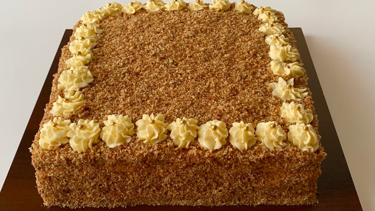 ƏN DADLI BİSQİVİT TORTU karaleva tort, 20 nəfərlik boyuk tort