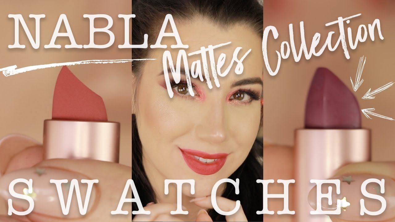 NABLA MATTE COLLECTION LIPSTICKS | Swatches + Review