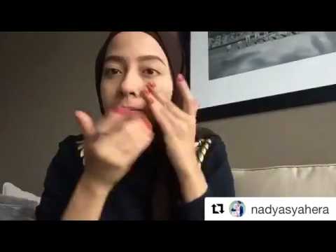 Nadya Syahera menggunakan Serum SKINELLE