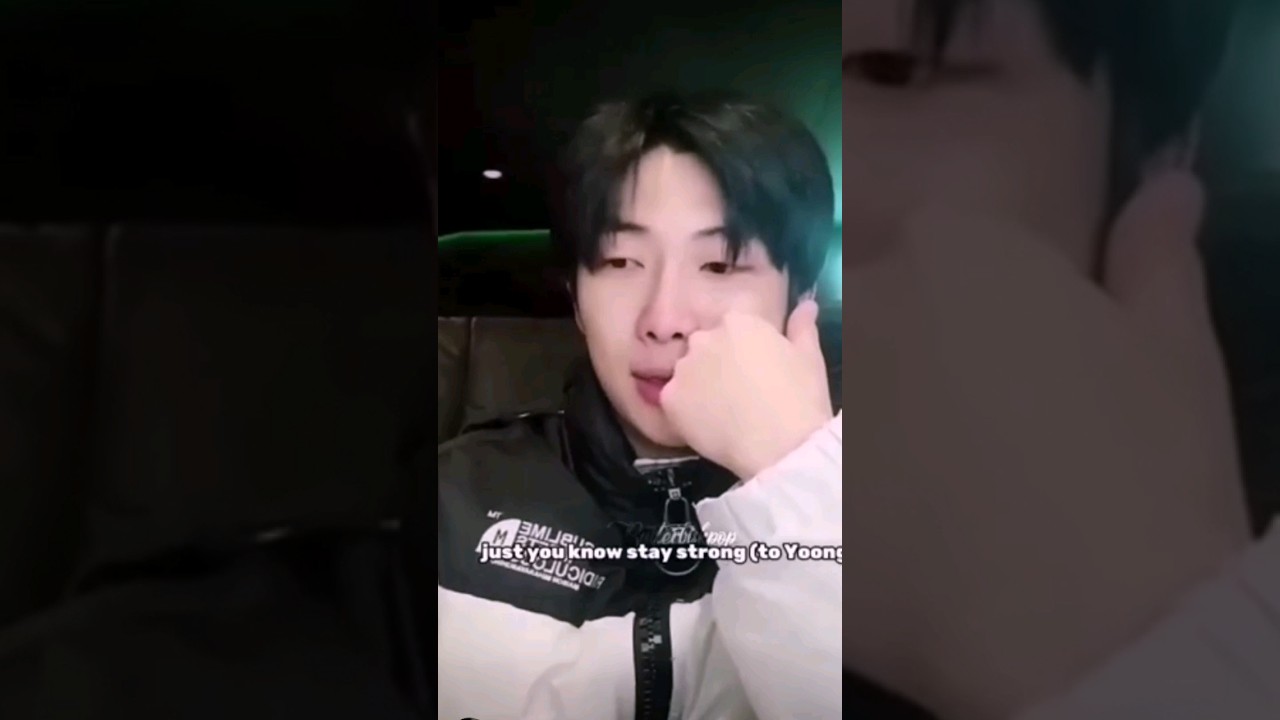 Namjoon massage for yoongi agus t