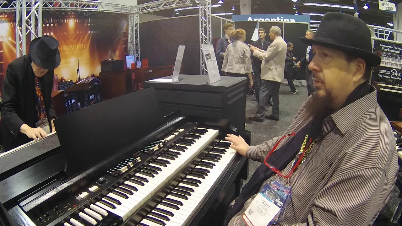 NAMM 2019 Hammond Porta-B Organ