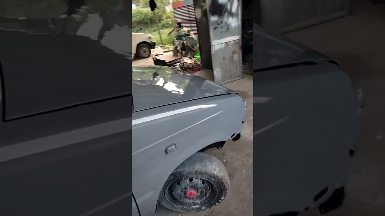 Nardo grey.  maruti 800