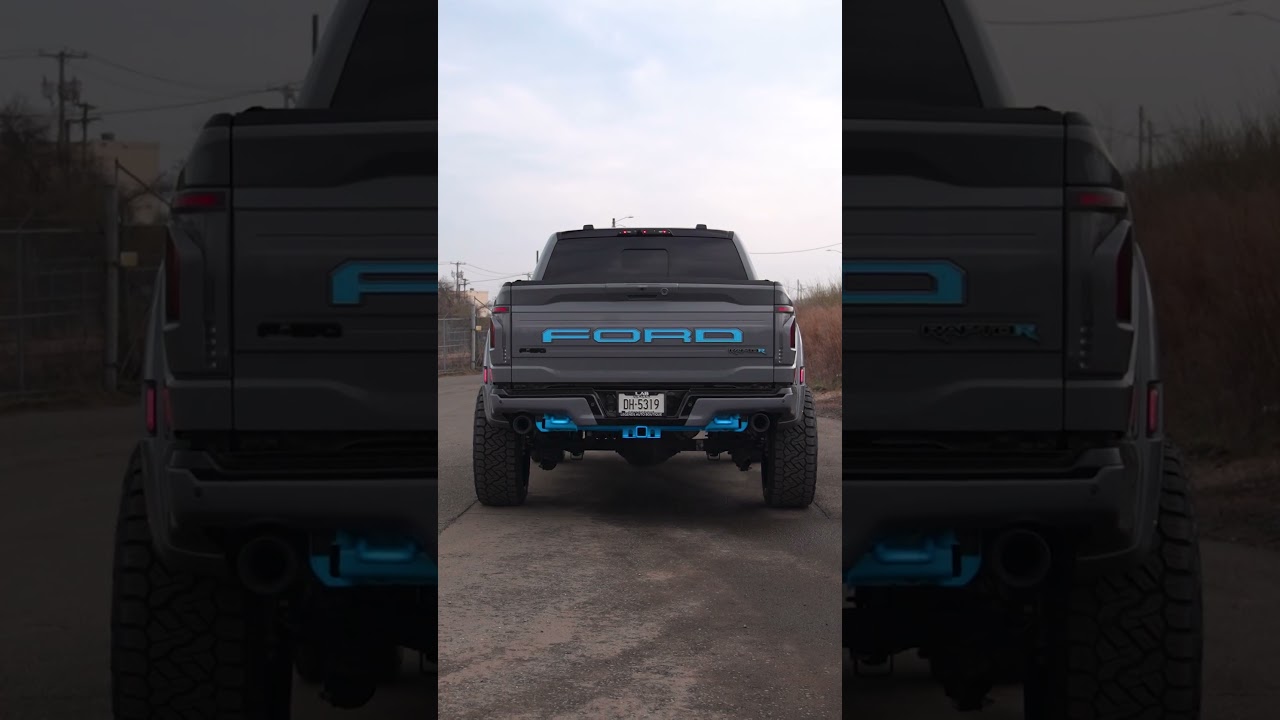 Nardo Grey Ford Raptor R #truckbuild #trucks #truckenthusiast #wheels #ford #raptor