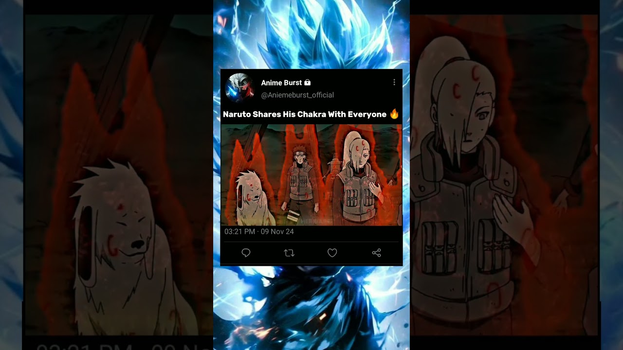 Naruto Shares His Chakra With Everyone 🔥 || #shorts #shortvideo #naruto #narutoshippuden #viral