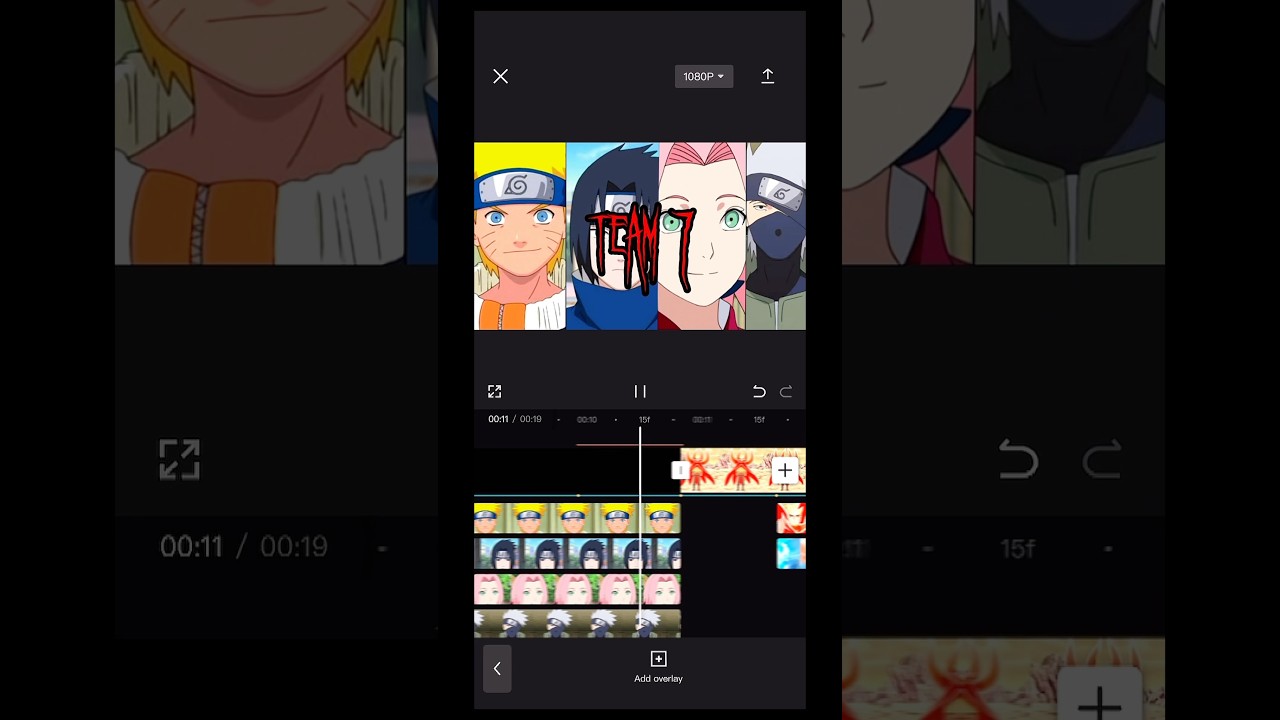 Naruto Team 7 Twixtor 4k #naruto