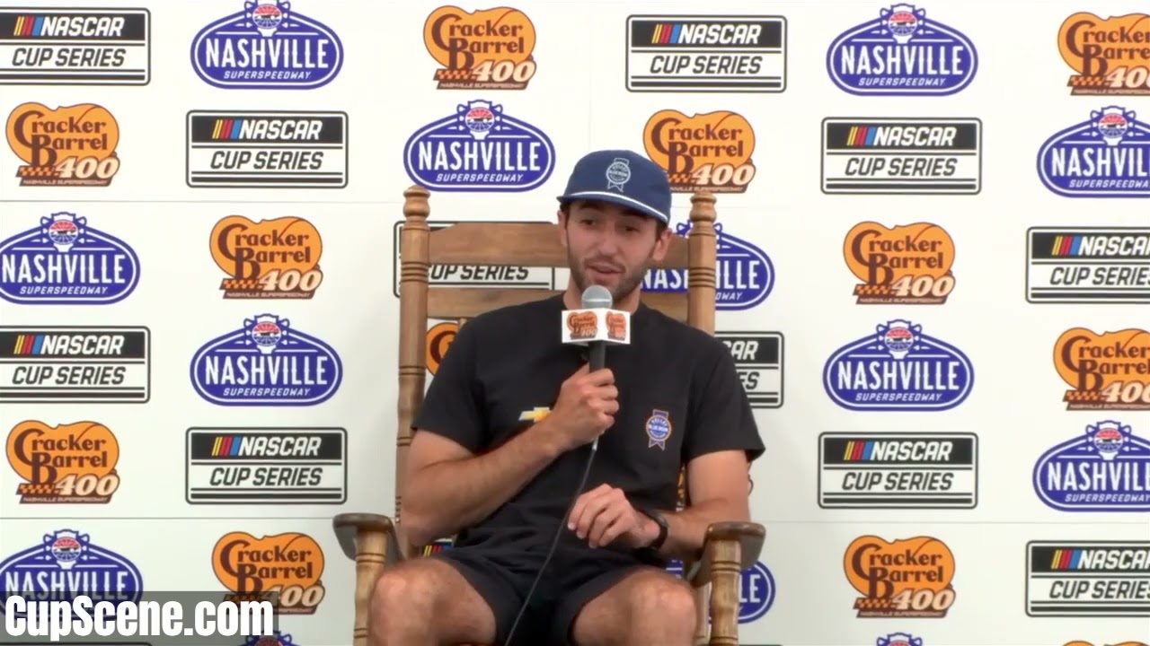 NASCAR at Nashville Superspeedway May 2025: Chase Elliott pre-race