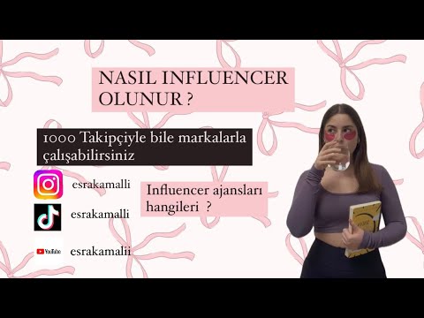 Nasıl influencer olunur?|1000 takipçiyle bile para kazanabilirsiniz|Markalarla nasıl ￼çalışırsınız?