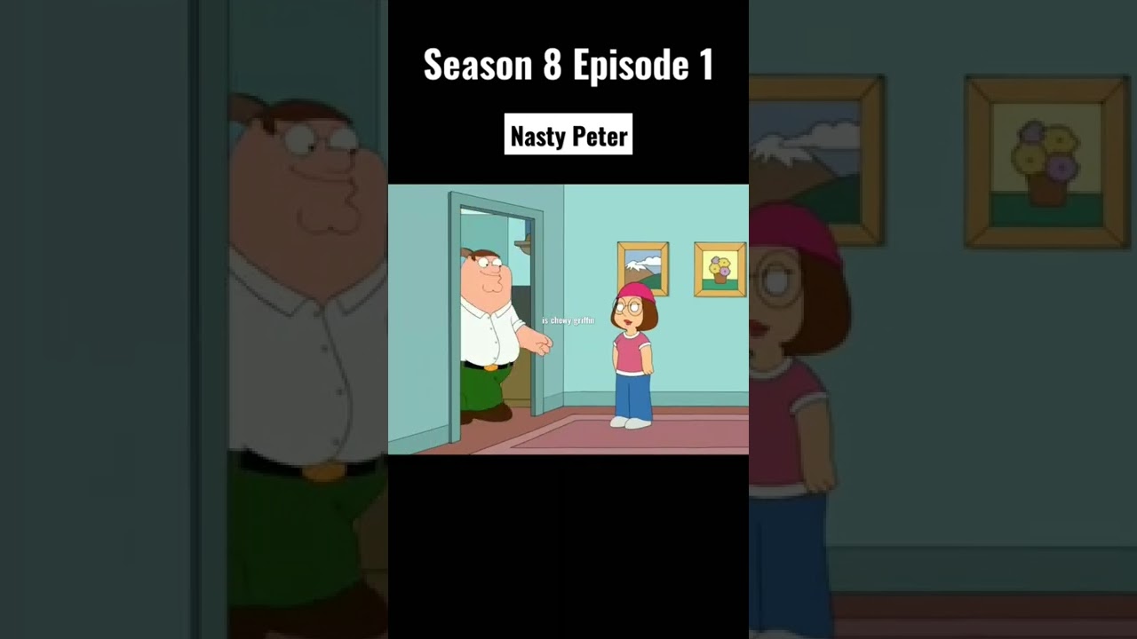Nasty Peter farts on Meg's face #shorts #familyguy
