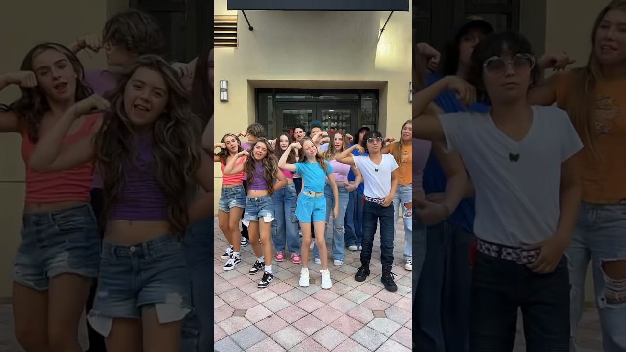 Nastya and friends / trending dance