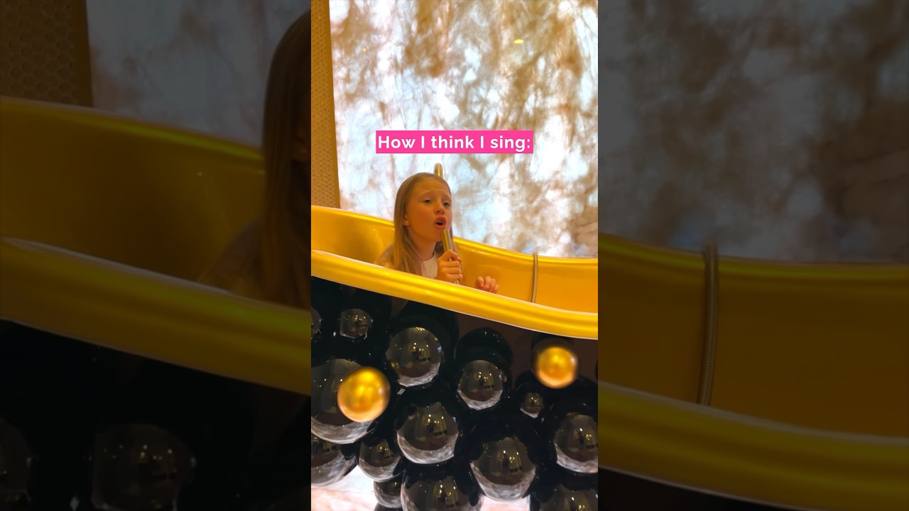 Nastya and her singing