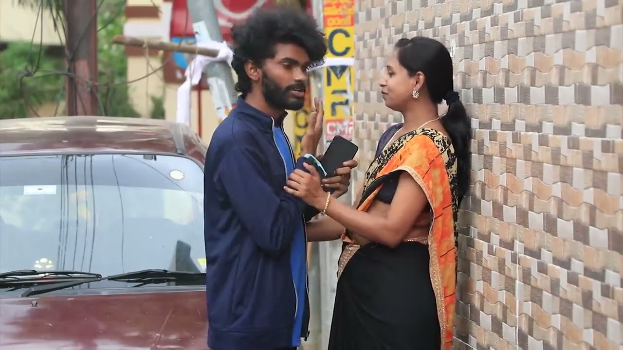navel aunty | aunty Telugu prank live | hot navel prank