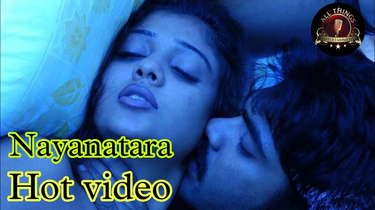 Nayanatara Hot romantic kiss //sexy scence video//Allentertaiment everything.