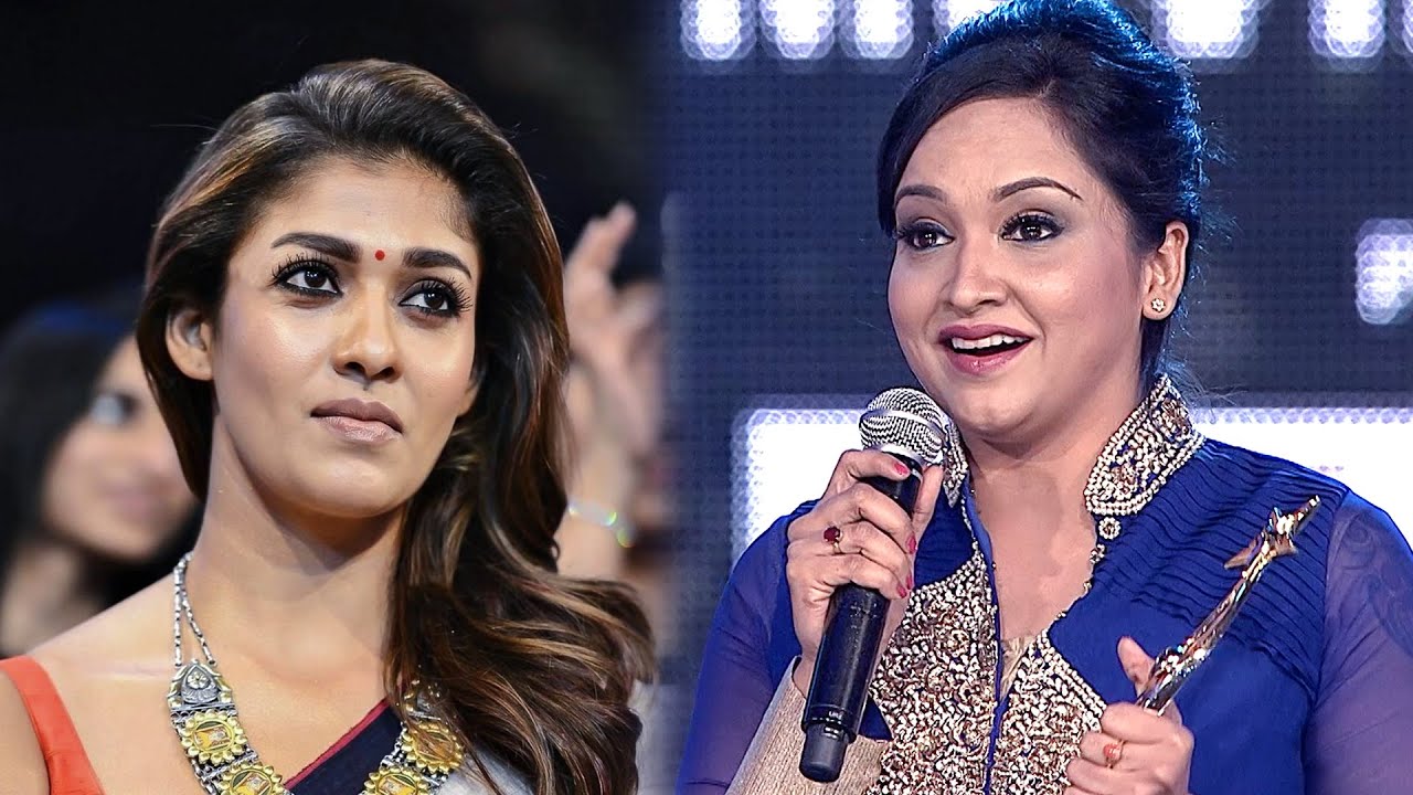 Nayanthara Loving Actress Lena's Beautiful Speech At SIIMA
