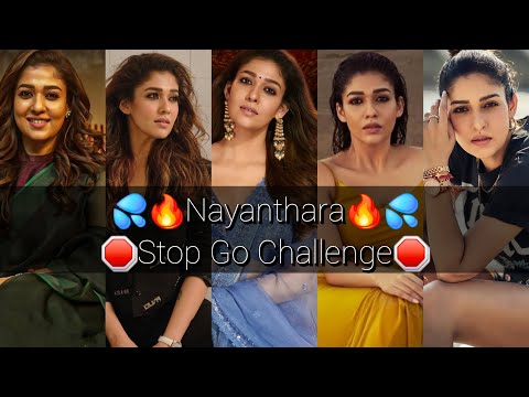 Nayanthara 🔥🥵💦|Stop Go Challenge|Fap Challenge Vertical|Actres