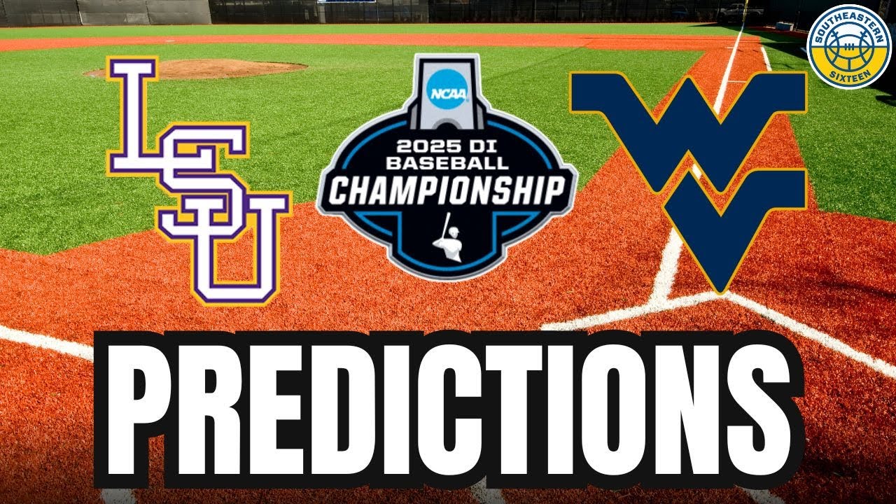 NCAA Baseball Tournament Super Regional Predictions: LSU vs. West Virginia