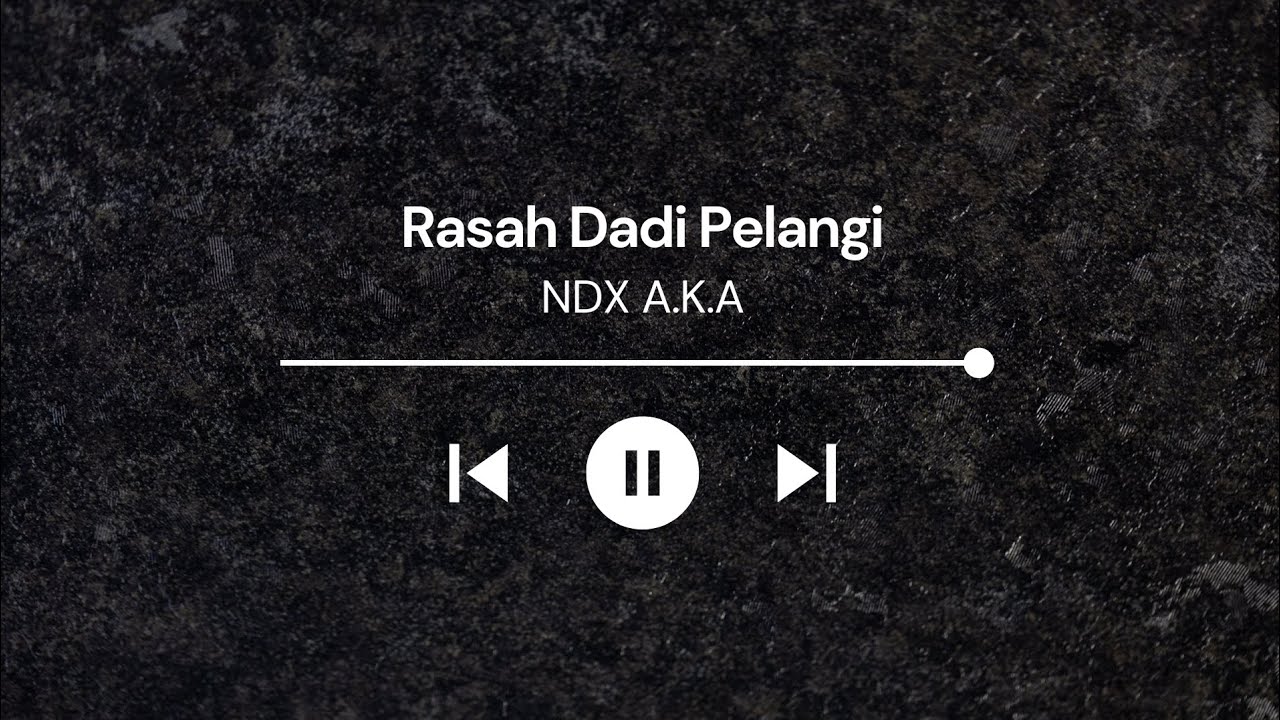NDX A.K.A - Rasah Dadi Pelangi (Lirik & Terjemahan)