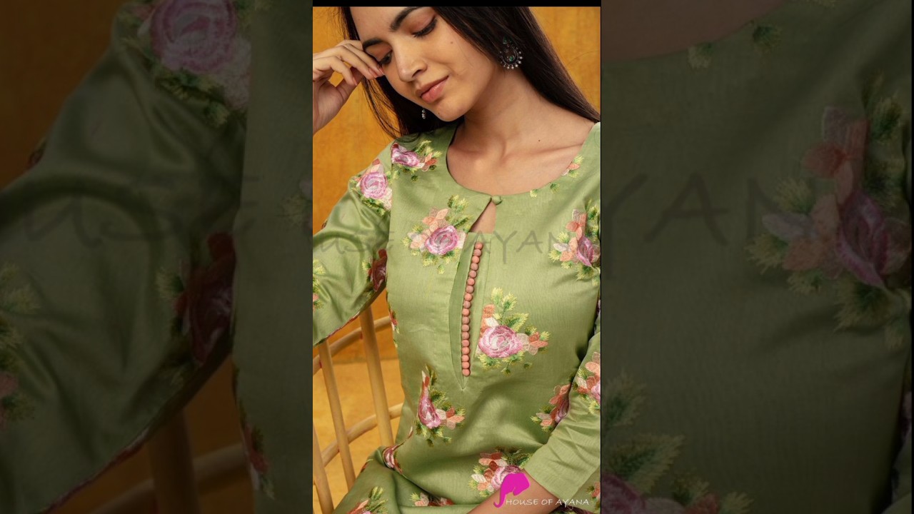 Neck Designs For Lawn Dresses 2025/ Gale Ke Design / Neck Design