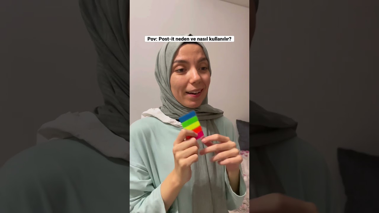 Neden mi post-it kullanıyoruz?