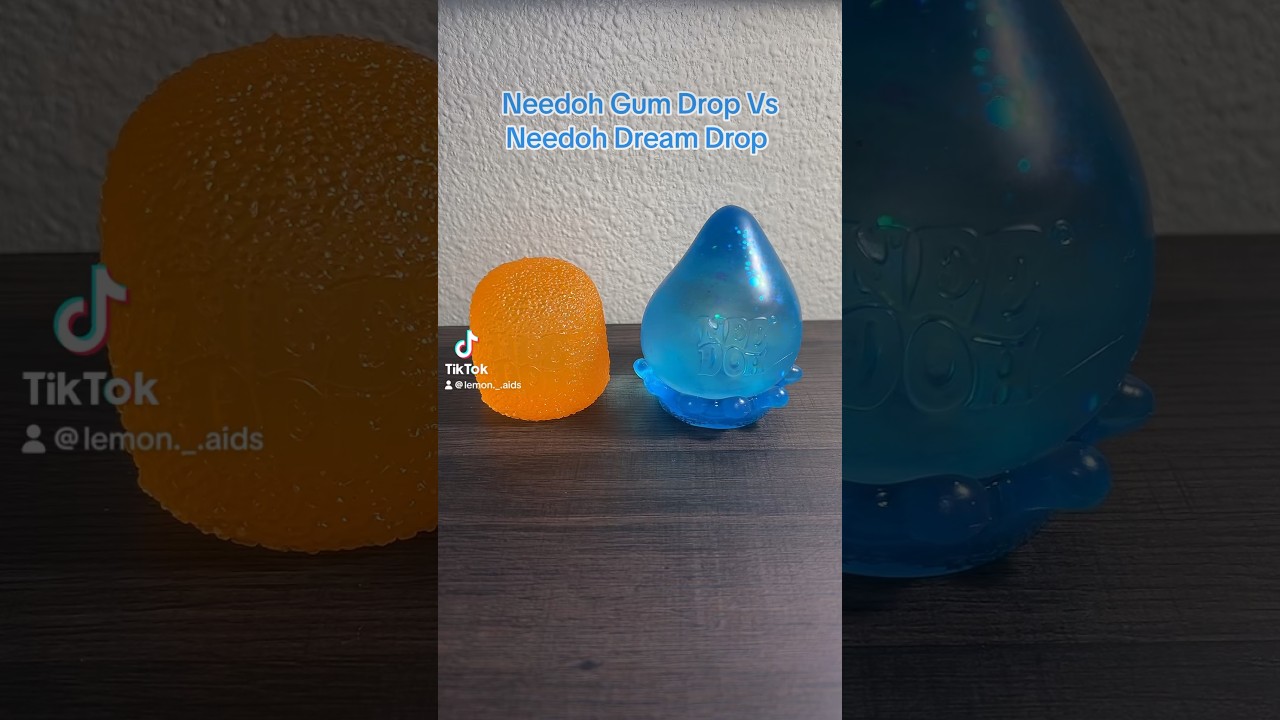 Needoh Gum Drop Vs Dream Drop
