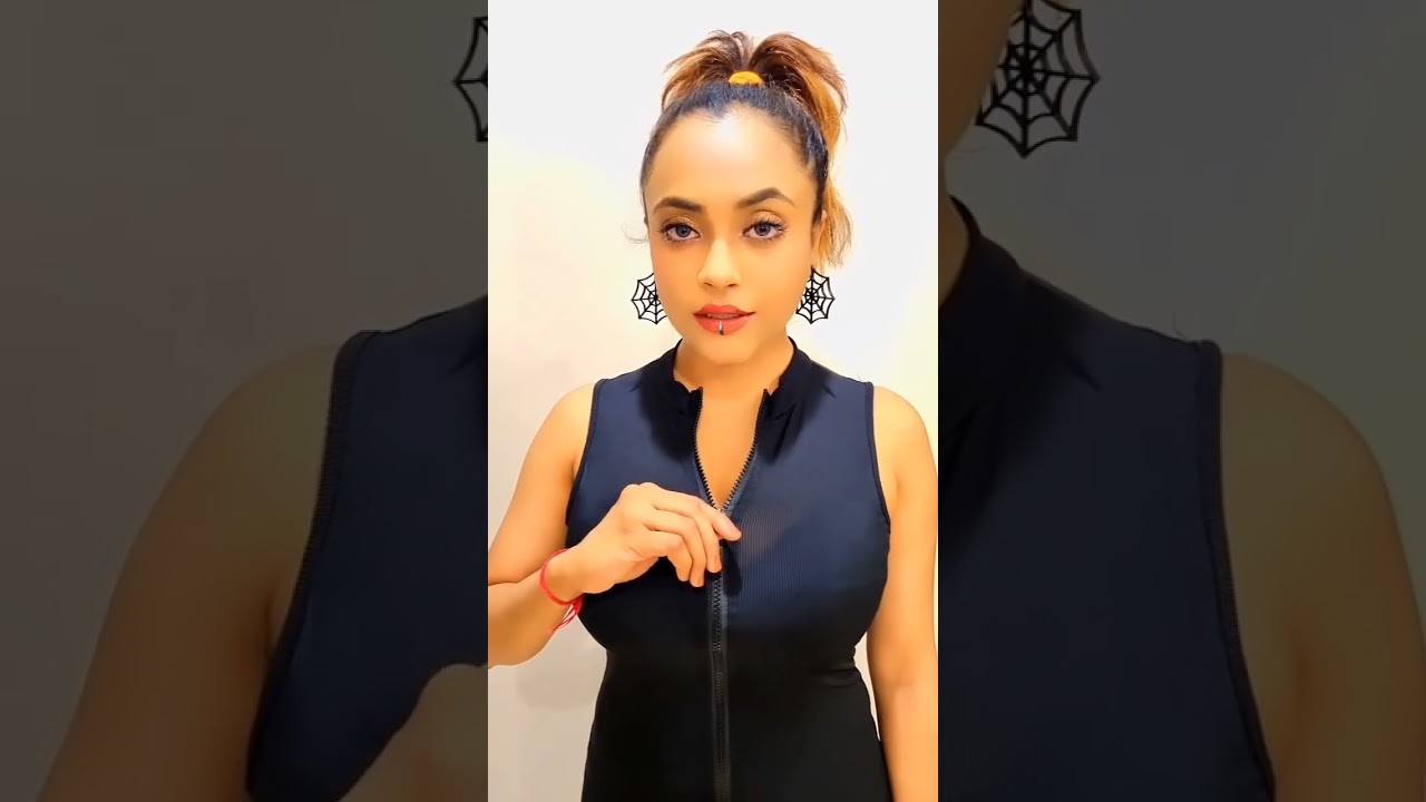 nehal vadoliya's bouncy tits! hot 🔥 sexy video open bra 🥵🙈 sexy boobs tits