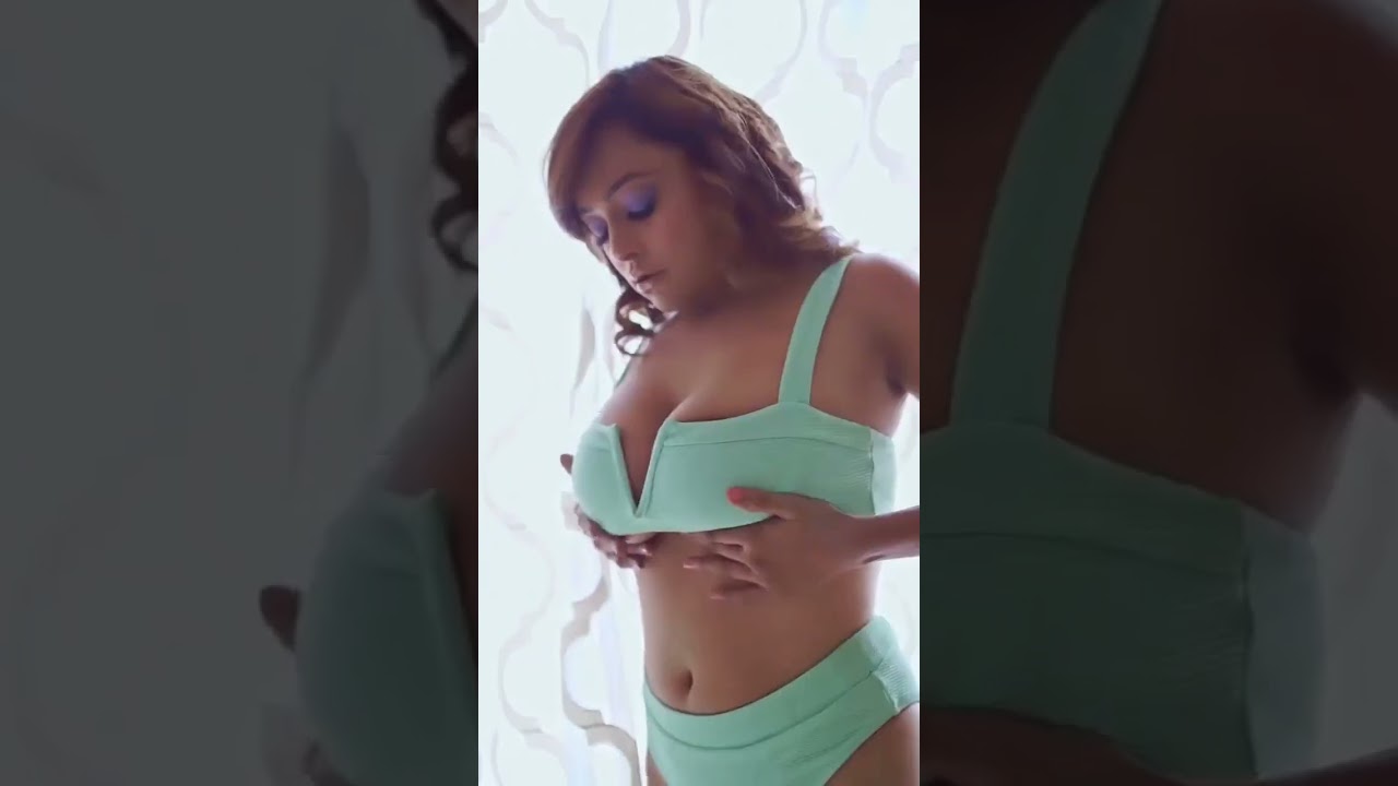 nehal vadoliya's bouncy tits! hot 🔥 sexy video open bra 🥵🙈 sexy boobs tits