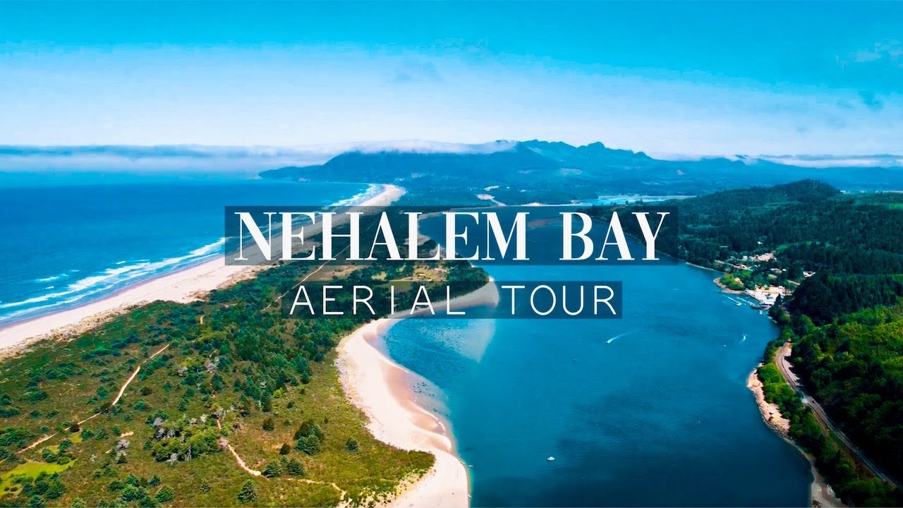 Nehalem Bay, Oregon | Aerial Tour 4K