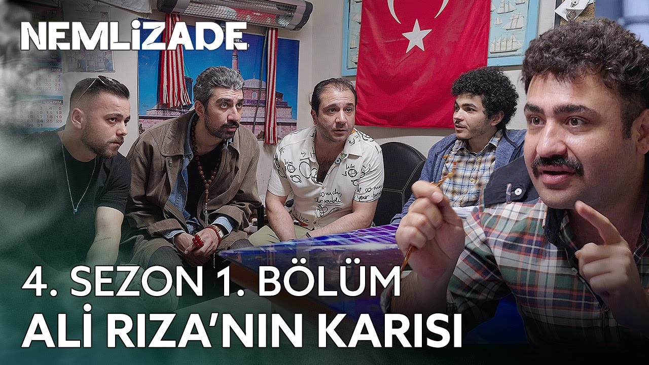 Nemlizade 4. Sezon 1. Bölüm | Ali Rıza'nın Karısı #sokağınkomedisi